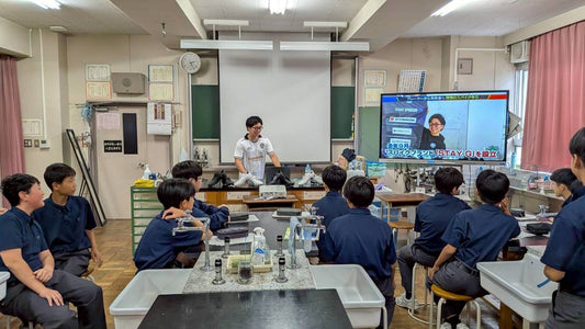東京都江東区東陽中学校にて『スポーツを仕事にする』というテーマで授業をさせていただきました。